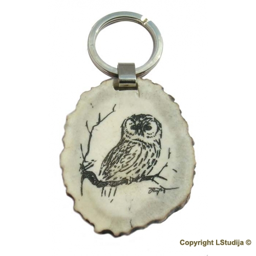 Key ring owl